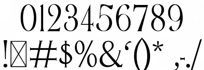 Somnium Amor Font OTHER CHARS