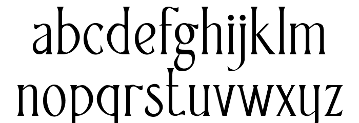 Somnium Amor Font LOWERCASE