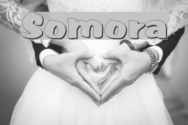 Somora Font examples