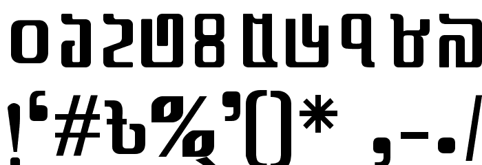 Somoyer Srot Font OTHER CHARS