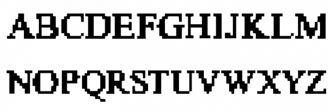 Son of X51 Schriftart Groß
