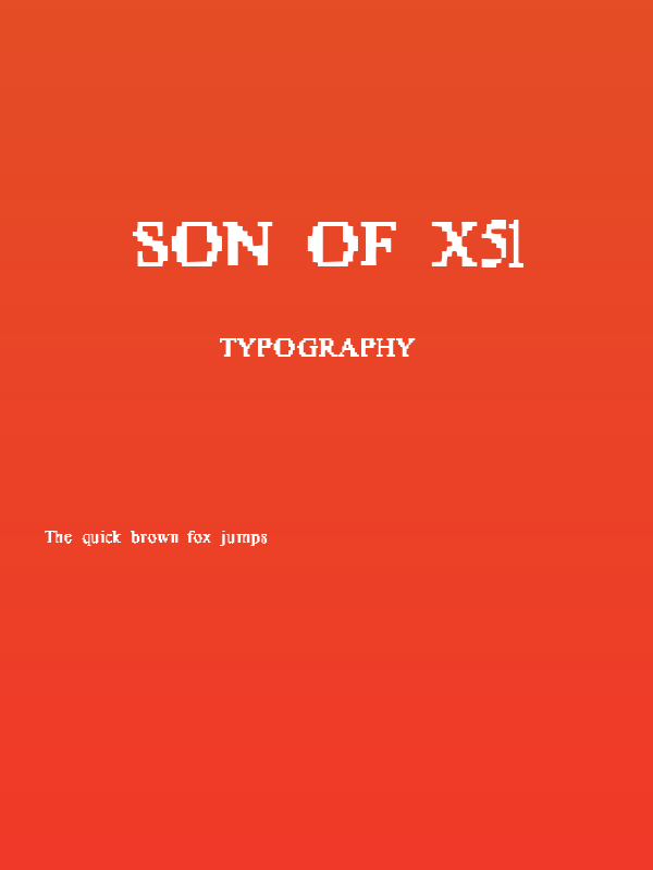 Son of X51 Poster