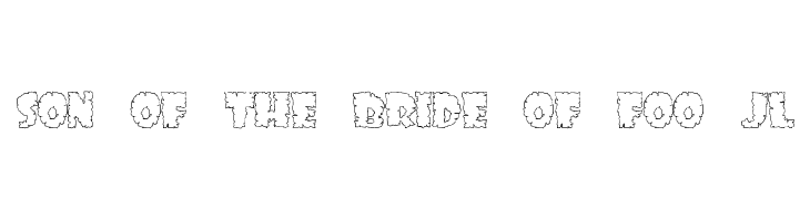 Son of the Bride of Foo JL  नि: शुल्क फ़ॉन्ट्स डाउनलोड