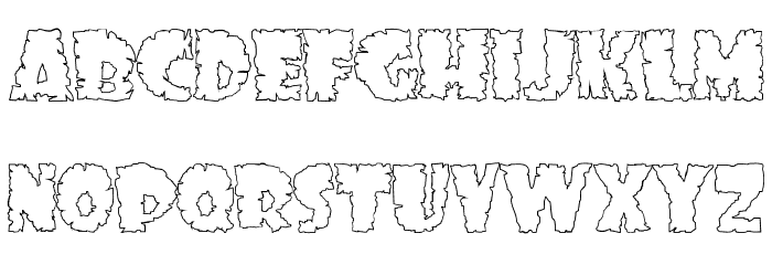Son of the Bride of Foo JL Font LOWERCASE