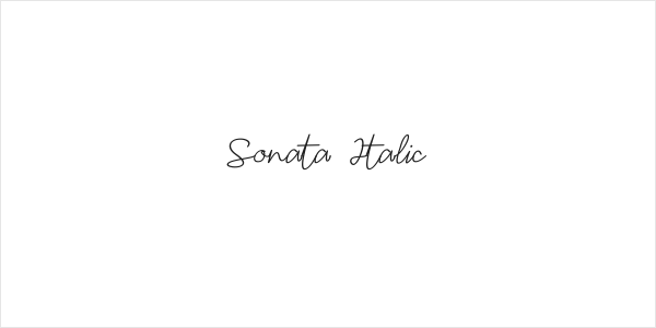 Sonata Italic Logo