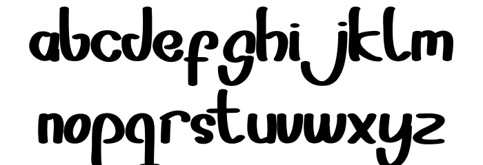 Sonddesip Font LOWERCASE