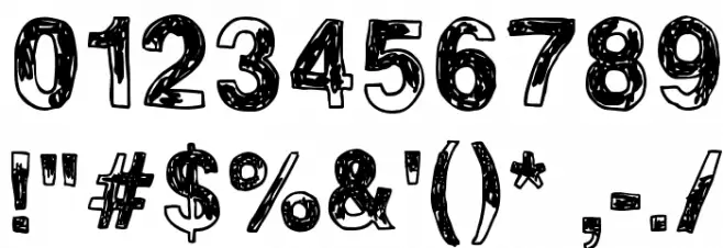 SondraAl Font OTHER CHARS