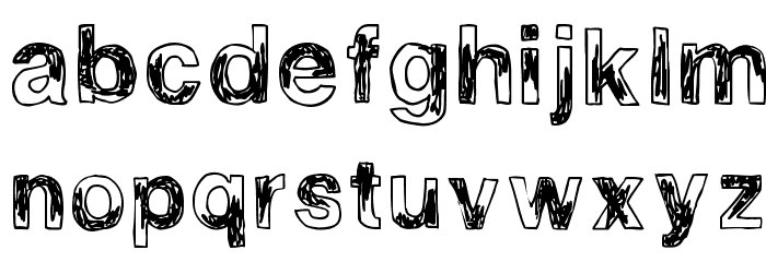 SondraAl Font LOWERCASE
