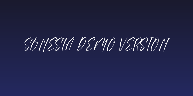 Sonesta DEMO VERSION Social Header