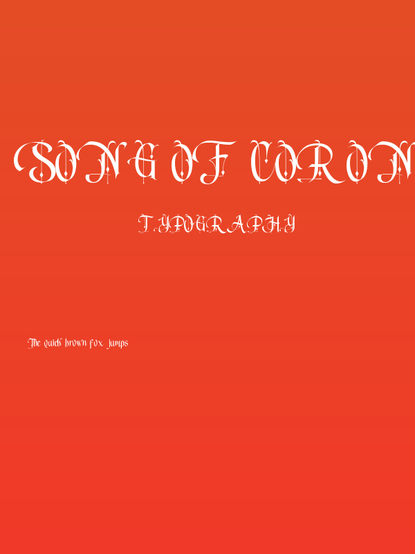 Song of corona Poster