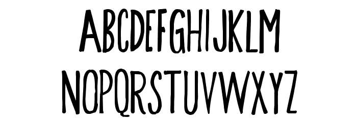 Songbird-Regular Font LOWERCASE