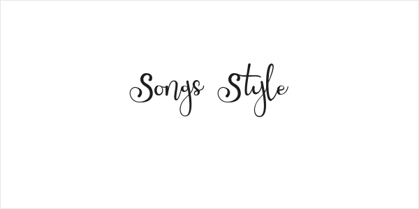 Songs Style Logo