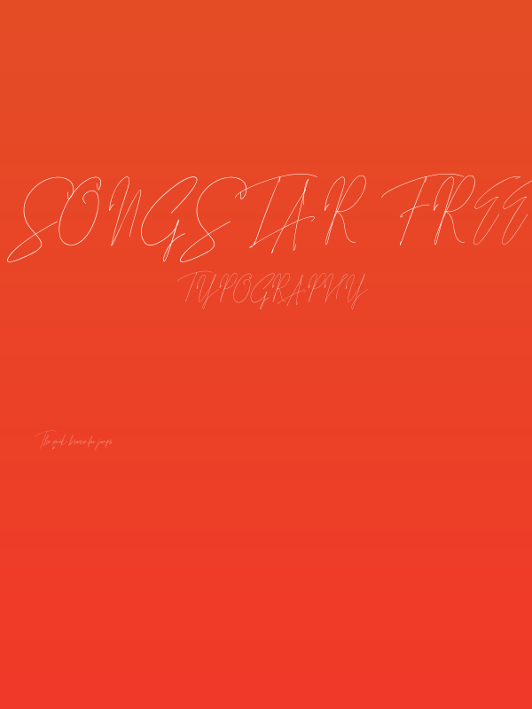 Songstar Free Poster