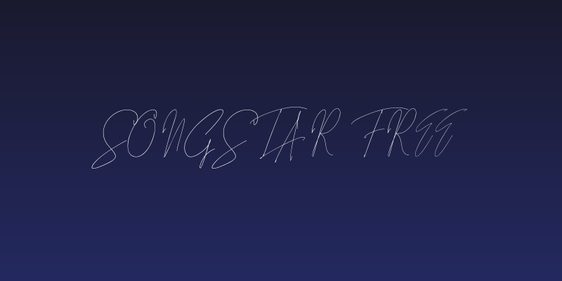 Songstar Free Social Header