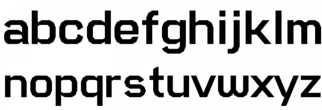 Soniano Sans Unicode Regular Schriftart Kleinbuchstaben
