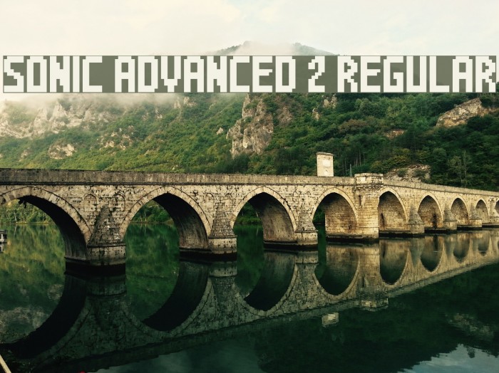Sonic Advanced 2 Regular Font examples