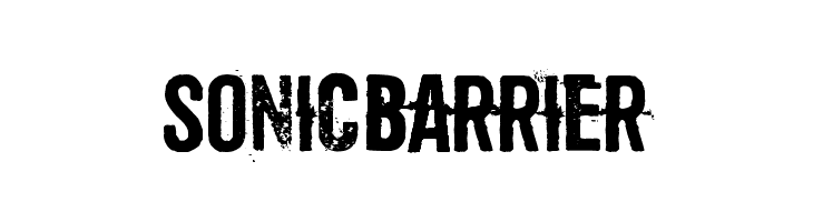 Sonic Barrier  font caratteri gratis