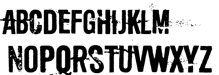 Sonic Barrier Font LOWERCASE