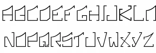 Sonic Boom Schriftart Groß