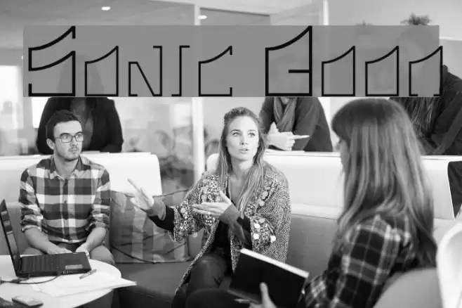 Sonic Boom Font examples