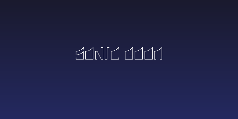 Sonic Boom Social Header