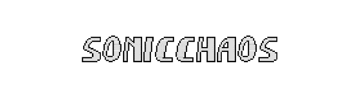 Sonic Chaos  font caratteri gratis