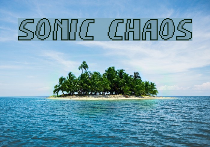 Sonic Chaos Example 1