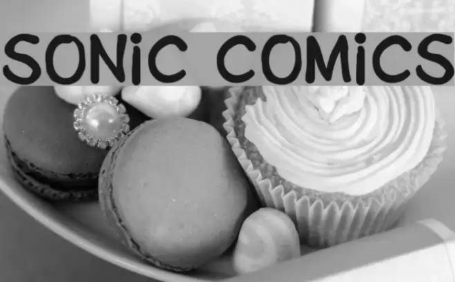Sonic Comics Font examples