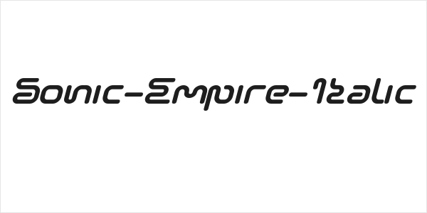 Sonic-Empire-Italic Logo
