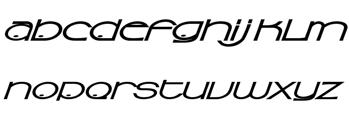 Sonic Superpowers Font LOWERCASE
