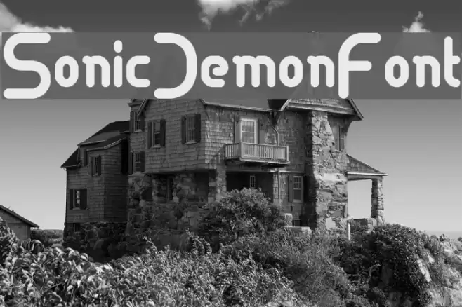 SonicDemonFont Font examples