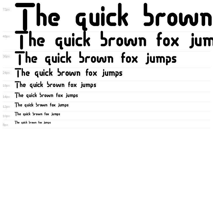 SonicDemonFont Waterfall