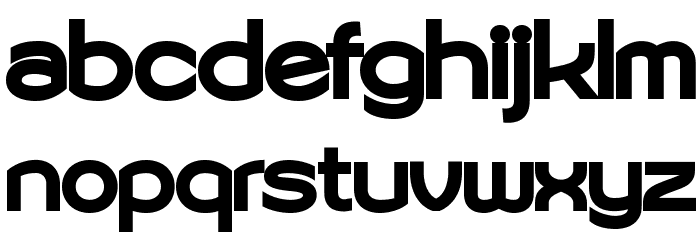 Sonika PERSONAL USE Black Font LOWERCASE