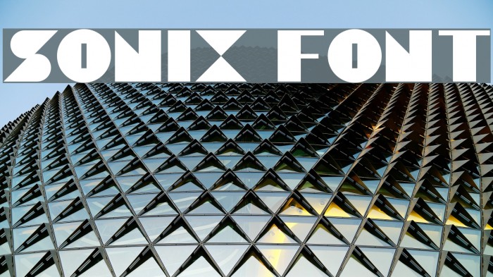 Sonix Font examples