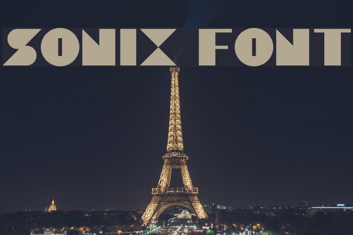 Sonix Font examples