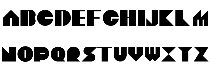 Sonix Font LOWERCASE