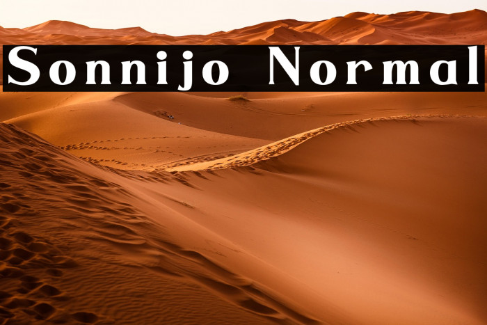 Sonnijo Normal Example 1