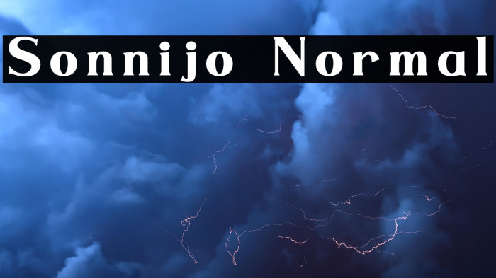 Sonnijo Normal Example 2
