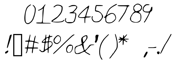 Sonny_Moore フォント その他の文字