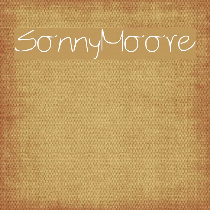 Sonny_Moore フォント examples