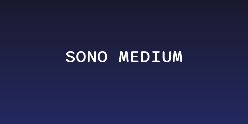 Sono Medium Social Header