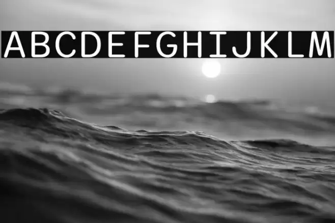 Sono Regular Font examples