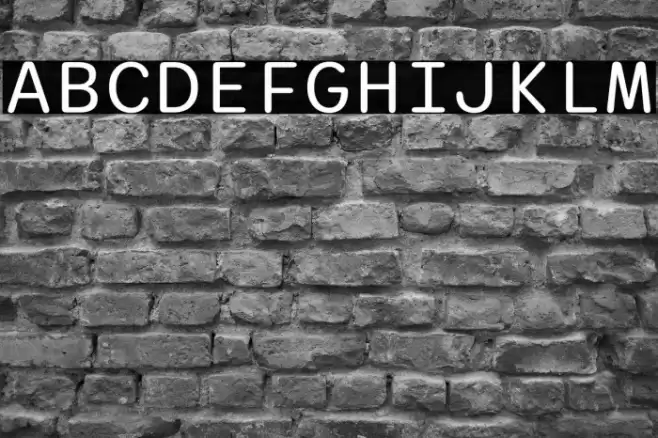 Sono Regular Font examples