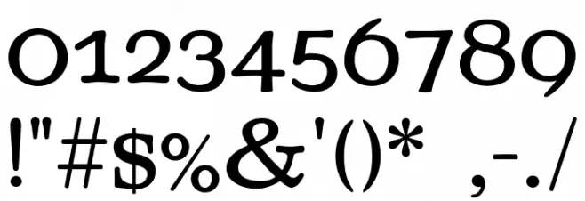 Sonrits Regular Font OTHER CHARS