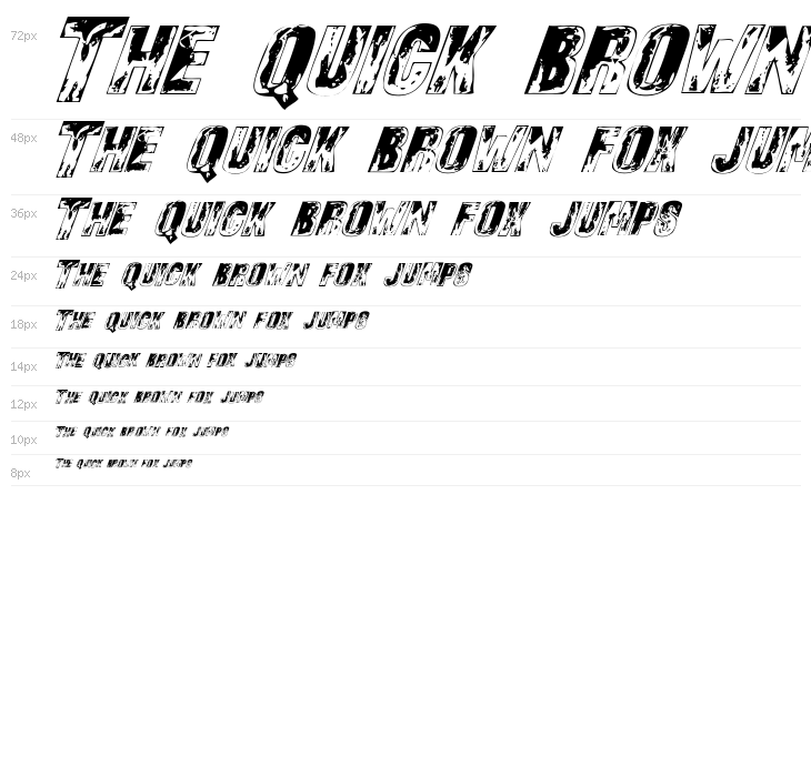 Sons of Noah Italic Waterfall