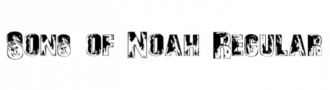 Sons of Noah Regular  Fuentes Gratis Descargar