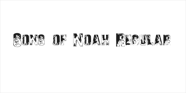 Sons of Noah Regular Logo