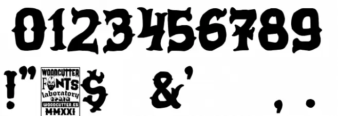 Sons of Pain M.C. फ़ॉन्ट अन्य घर का काम