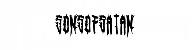 Sons of Satan  नि: शुल्क फ़ॉन्ट्स डाउनलोड