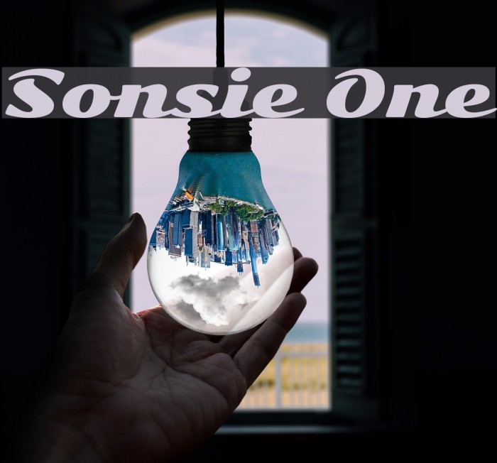 Sonsie One لخطوط تنزيل examples